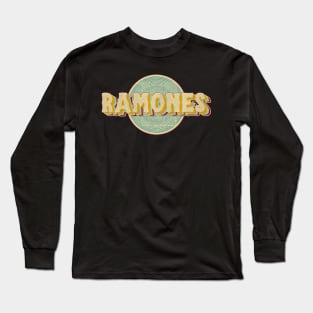 ramones font spirale vintage Long Sleeve T-Shirt